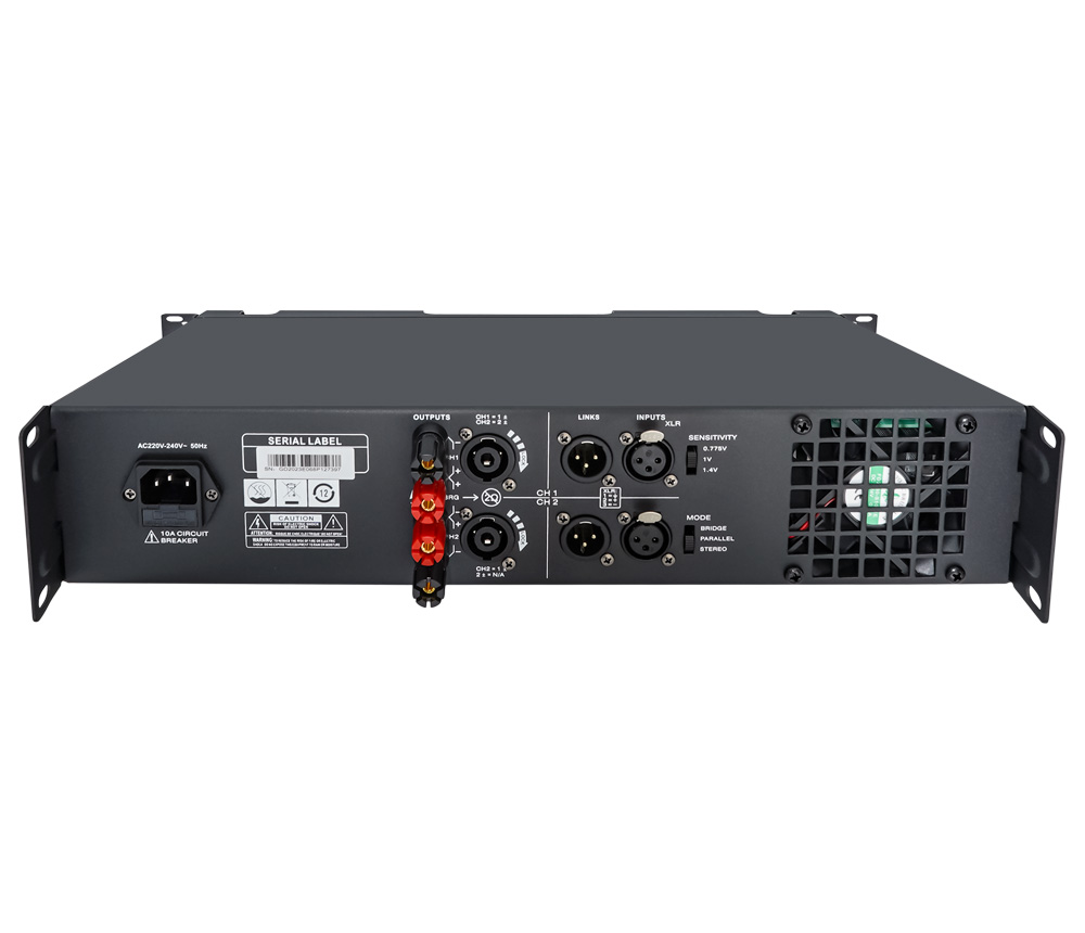 F系列H類(lèi)雙通道模擬功放 OBT-AMP1000